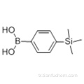 Boronik asit, B- [4- (trimetilsilil) fenil] CAS 17865-11-1